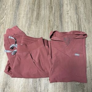 Figs Mauve Scrub Set